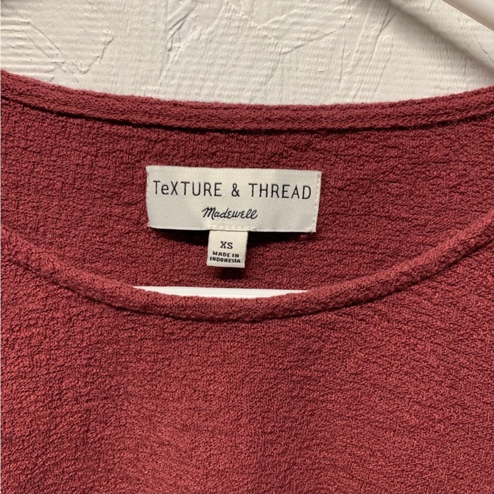 Madewell Texture & Thread Eyelet Mix Ruffle-Sleeve - Picture 5 of 8